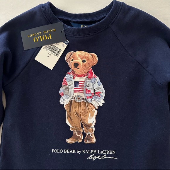 Polo Ralph Lauren Girls 5 Bear Dress NWT - Picture 2 of 3